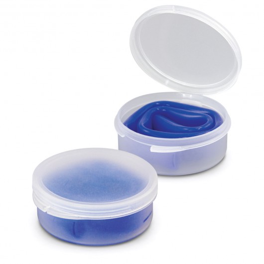 Case With Silicone Straws Blue